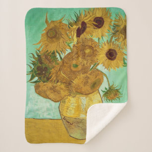 Vincent van Gogh Sunflowers, 1888 Sherpa Blanket
