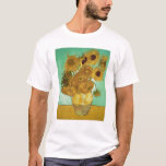 Vincent van Gogh | Sunflowers, 1888 T-Shirt<br><div class="desc">Sunflowers,  1888 | by Vincent van Gogh | Art Location: Neue Pinakothek,  Munich,  Germany | Dutch Artist | Image Collection Number: BAL20294</div>