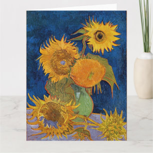 Vincent Van Gogh - Sunflowers, 2nd Version Card