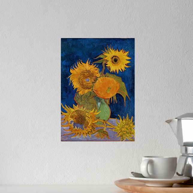 Vincent Van Gogh - Sunflowers, 2nd Version Foil Prints (In Situ (Counter 2))