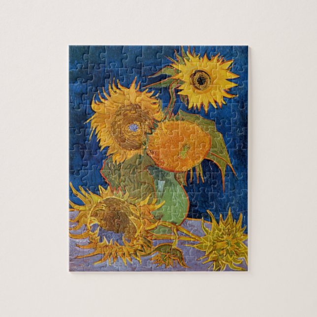 Vincent Van Gogh - Sunflowers, 2nd Version Jigsaw Puzzle (Vertical)