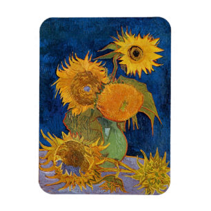 Vincent Van Gogh - Sunflowers, 2nd Version Magnet