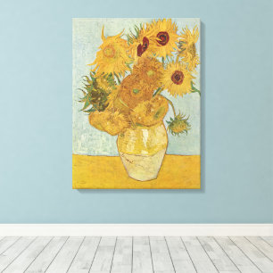 Vincent Van Gogh - Sunflowers, 3rd Version Canvas Print