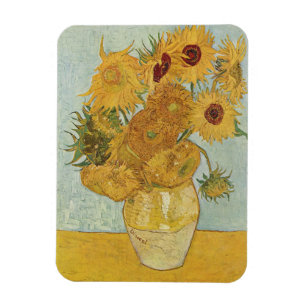 Vincent Van Gogh - Sunflowers, 3rd Version Magnet