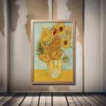 Vincent Van Gogh - Sunflowers, 3rd Version Poster<br><div class="desc">Vincent Van Gogh - Sunflowers,  Sonnenblumen,  Third Version,  1888.</div>