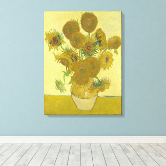 Vincent Van Gogh - Sunflowers, Fourth Version Canvas Print
