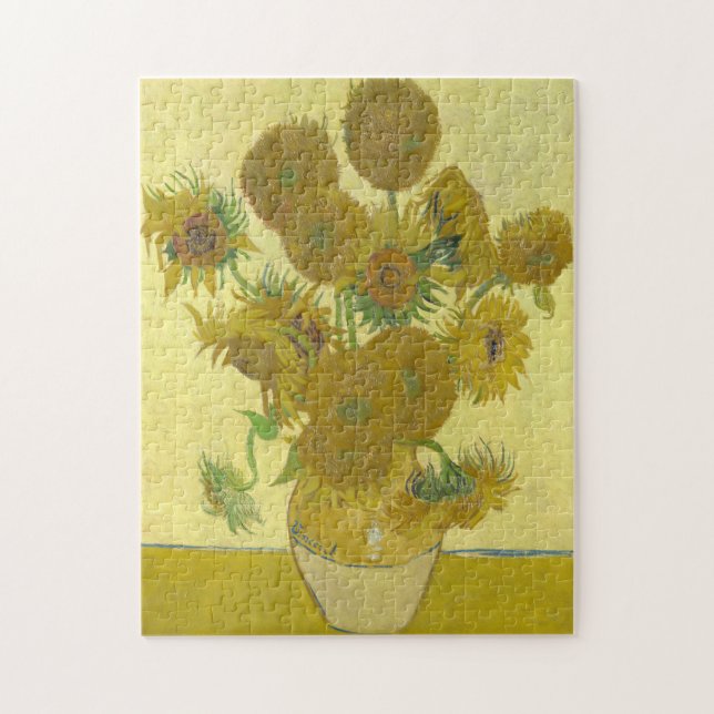 Vincent Van Gogh - Sunflowers, Fourth Version Jigsaw Puzzle (Vertical)