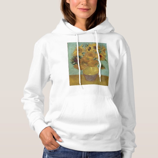 Vincent Van Gogh - Sunflowers Hoodie (Front)