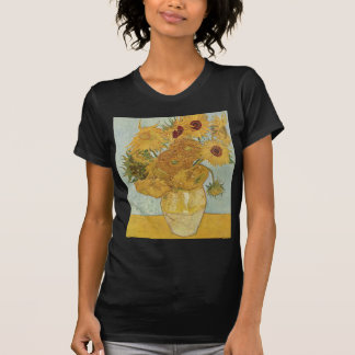 Vincent Van Gogh - Sunflowers - Lovely Floral Art T-Shirt