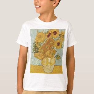 Vincent Van Gogh - Sunflowers - Lovely Floral Art T-Shirt
