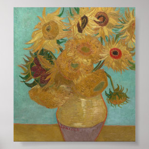 Vincent Van Gogh - Sunflowers Poster
