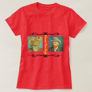 Vincent Van Gogh - Sunflowers woman's T-shirt