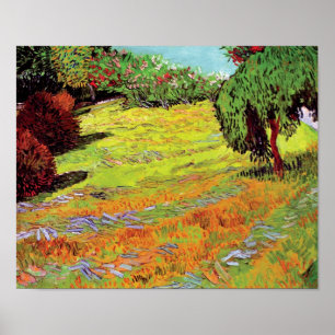 Vincent Van Gogh - Sunny Lawn In A Public Park Poster