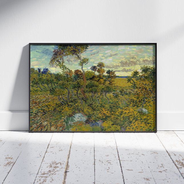 Vincent Van Gogh, Sunset At Montmajour Photo Print (Creator Uploaded)