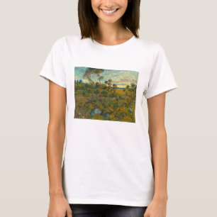 Vincent Van Gogh, Sunset At Montmajour T-Shirt