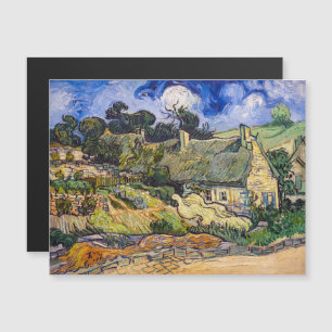 Vincent Van Gogh - Thatched Cottages at Cordeville