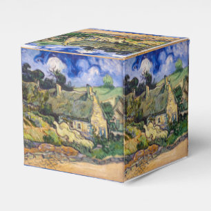 Vincent Van Gogh - Thatched Cottages at Cordeville Favour Box