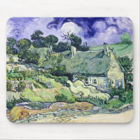 Vincent van Gogh | Thatched cottages at Cordeville