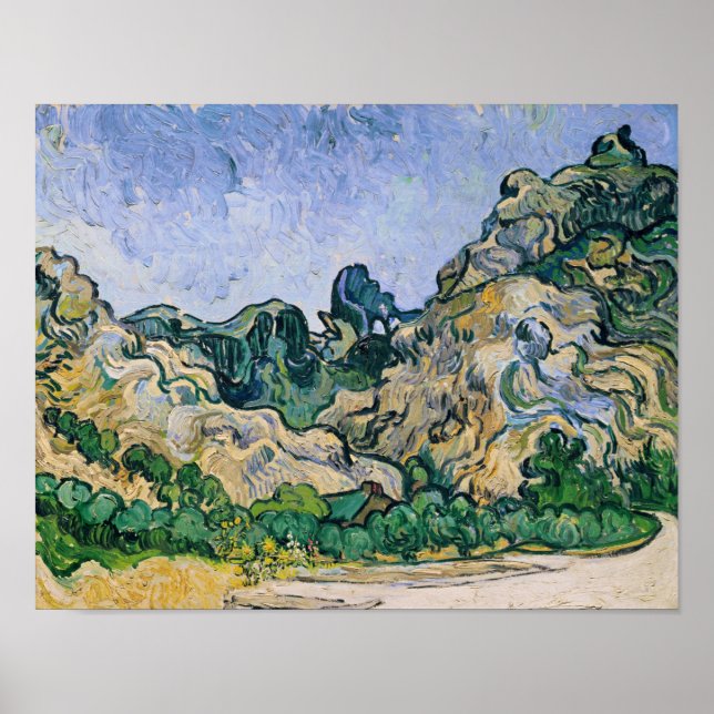 Vincent van Gogh | The Alpilles, 1889 Poster (Front)