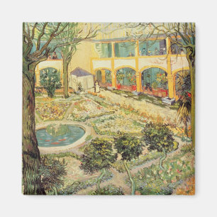 Vincent van Gogh   The Asylum Garden at Arles Magnet