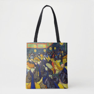 Vincent van Gogh - The ballroom at Arles Tote Bag