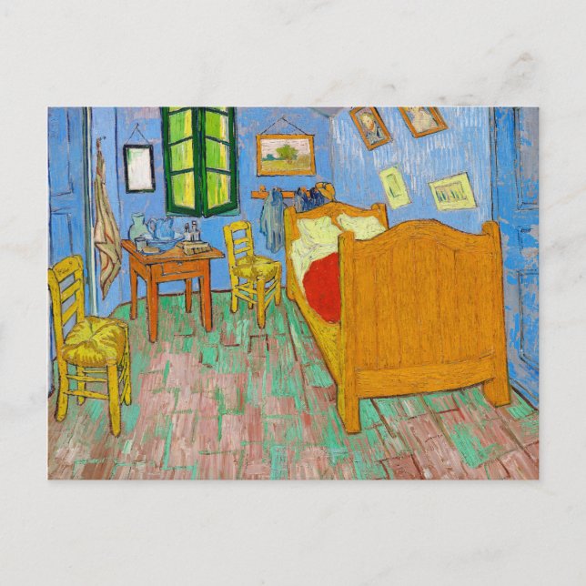 Vincent Van Gogh The Bedroom in Arles Postcard (Front)