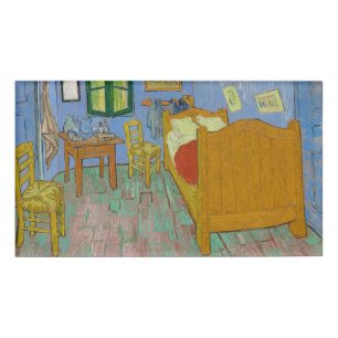 Vincent Van Gogh The Bedroom Name Tag