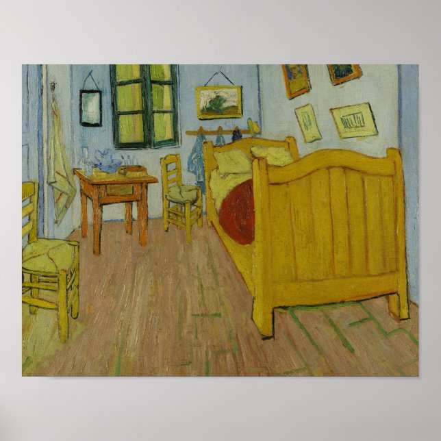 Vincent van Gogh - The Bedroom Poster (Front)