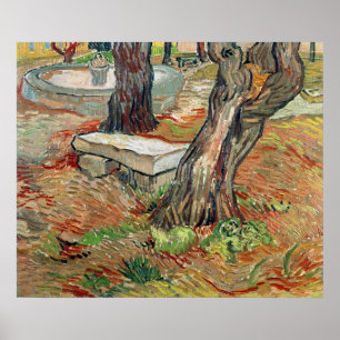 Vincent van Gogh The Bench at Saint-Remy Poster