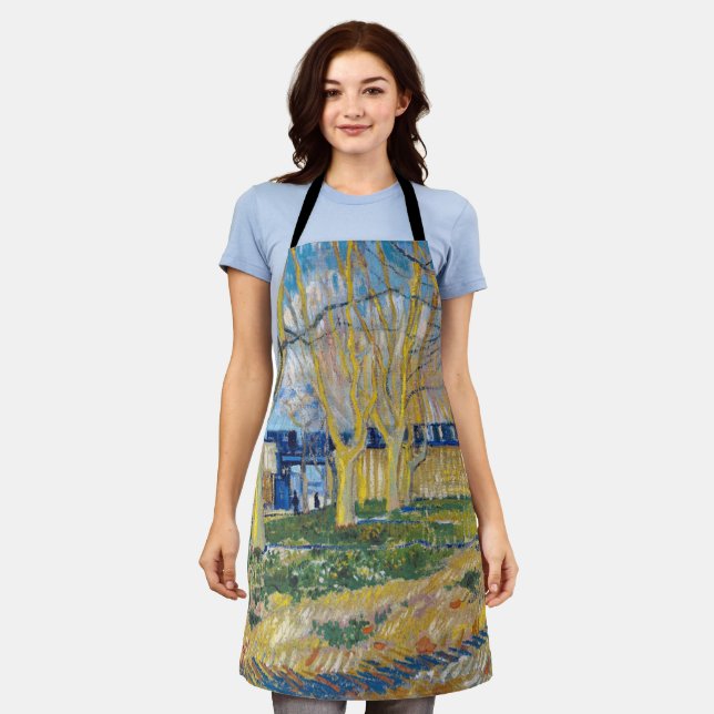 Vincent van Gogh - The Blue Train Apron (Worn)