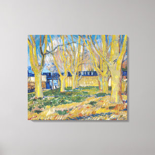 Vincent van Gogh - The Blue Train Canvas Print