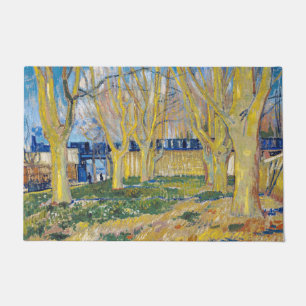 Vincent van Gogh - The Blue Train Doormat