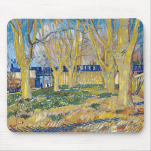 Vincent van Gogh - The Blue Train Mouse Mat
