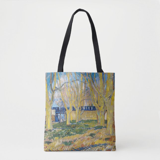 Vincent van Gogh - The Blue Train Tote Bag (Front)