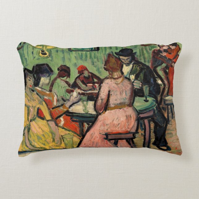 Vincent van Gogh - The Brothel Decorative Cushion (Front)