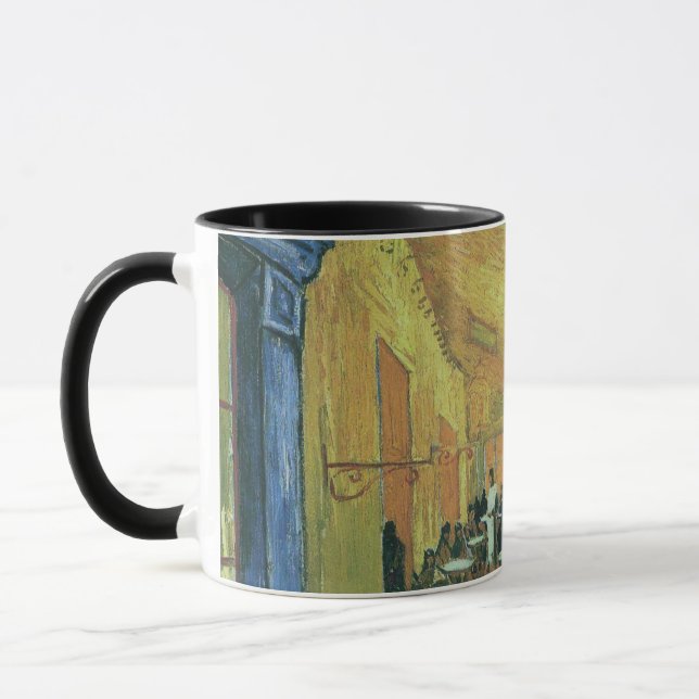 Vincent Van Gogh - The Cafe Terrace at Night Mug (Left)
