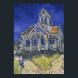 VINCENT VAN GOGH - The church at Auvers 1890 Poster<br><div class="desc">VINCENT VAN GOGH - The church at Auvers 1890
Oil on canvas; reproduction</div>