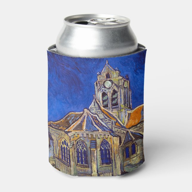 Vincent van Gogh - The Church at Auvers Can Cooler (Can Front)