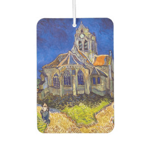 Vincent van Gogh - The Church at Auvers Car Air Freshener