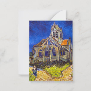 Vincent van Gogh - The Church at Auvers Card