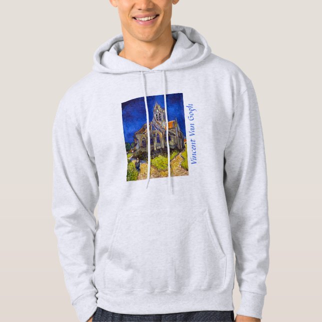 Vincent van Gogh - The Church at Auvers Hoodie (Front)