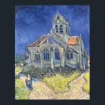 Vincent van Gogh | The Church at Auvers-sur-Oise Poster<br><div class="desc">The Church at Auvers-sur-Oise,  1890 | by Vincent van Gogh | Art Location: Musee d'Orsay,  Paris,  France | Dutch Artist | Image Collection Number: XIR33823</div>