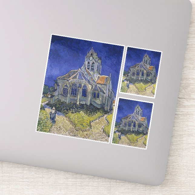 Vincent Van Gogh, The Church in Auvers (Detail)