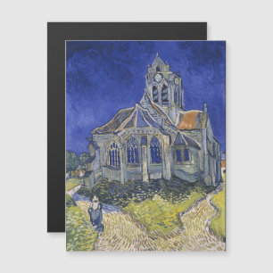 Vincent Van Gogh, The Church in Auvers Magnetic Invitation
