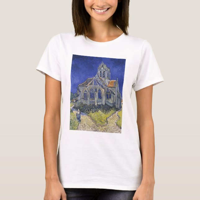 Vincent Van Gogh, The Church in Auvers T-Shirt (Front)