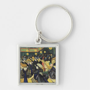 Vincent van Gogh   The Dance Hall at Arles, 1888 Key Ring