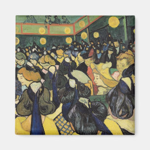 Vincent van Gogh The Dance Hall at Arles, 1888 Magnet