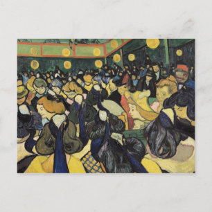 Vincent van Gogh   The Dance Hall at Arles, 1888 Postcard