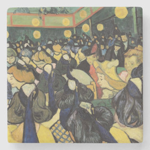 Vincent van Gogh The Dance Hall at Arles, 1888 Stone Coaster