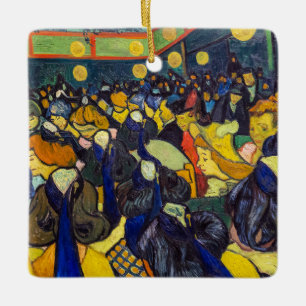 Vincent van Gogh - The Dance Hall in Arles Ceramic Ornament